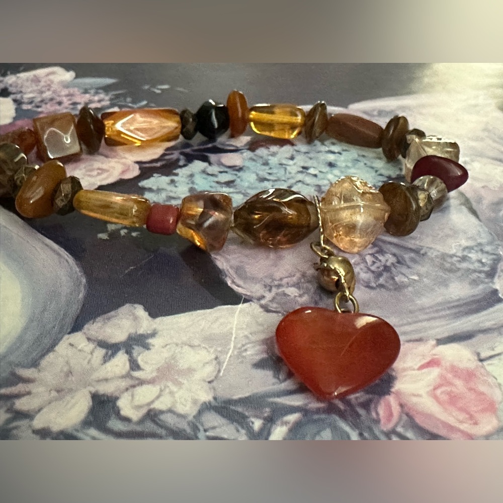 Multicolored Shell Handcrafted Bracelet, Exquisit… - image 3